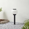 Lindby luminaire pour socle Orfeas, noir/blanc, aluminium, Ø 24 cm^ Luminaires De Terrasse
