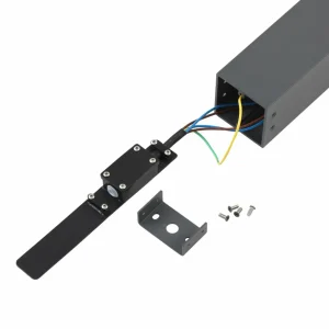 Lindby luminaire pour socle Othil, à 2 lampes, 50 cm, gris, aluminium^ Potelets Extérieurs