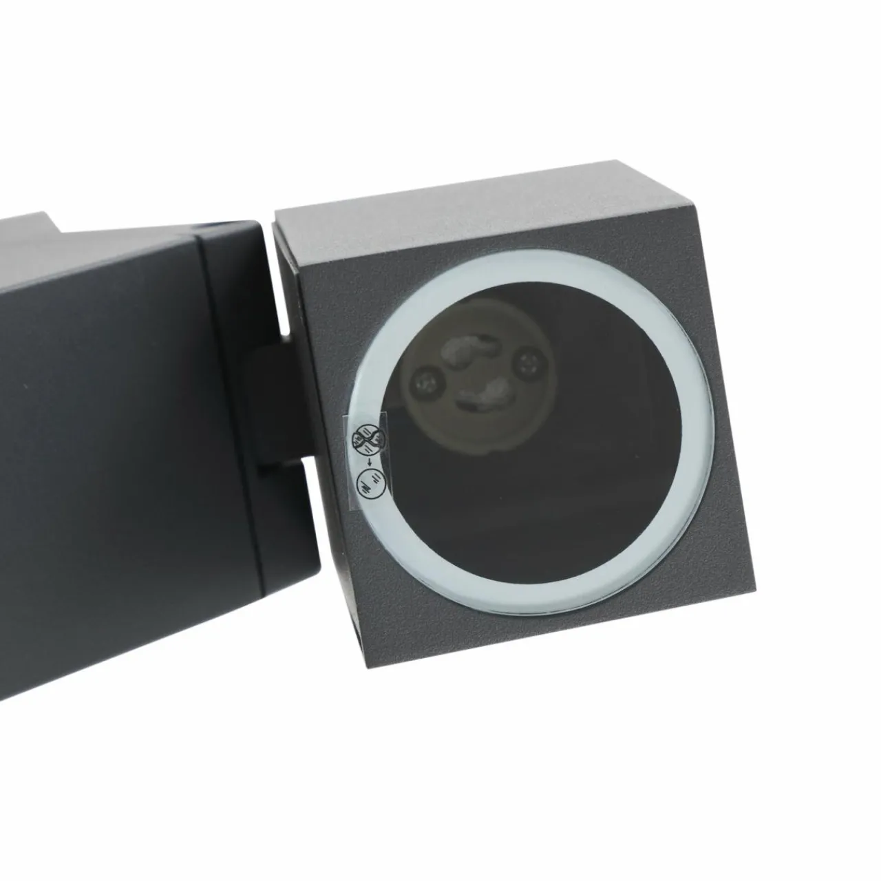 lindby_luminaire_pour_socle_othil___lampes__cm_gris_aluminium_5.webp Lindby luminaire pour socle Othil, à 2 lampes, 50 cm, gris, aluminium^ Potelets Extérieurs