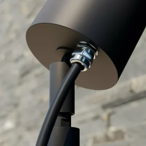 Lindby Margrit spot sur piquet, gris foncé^ Éclairage Jardin