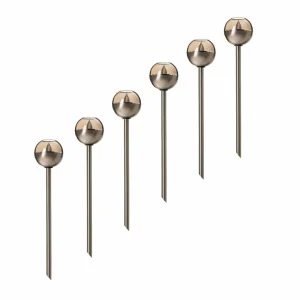 Lindby Martjeka lampe solaire LED lot de 6, piquet^ Lampes Décoratives