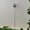 Lindby Miliana lampe sur piquet solaire LED argent^ Lampes Décoratives