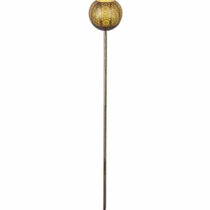 Lindby Miliana lampe sur piquet solaire LED laiton^ Lampes Décoratives