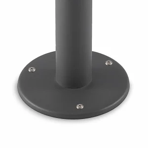 Lindby Ojali potelet, rond, gris foncé^ Potelets Extérieurs