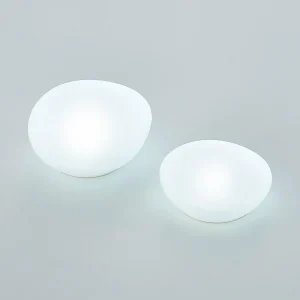 Lindby Pebbla lampes déco solaire LED, lot de 2^ Lampes Décoratives