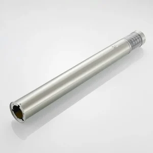 Lindby Piper borne lumineuse acier inox, détecteur^ Bornes Extérieures Avec Détecteur