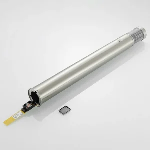 Lindby Piper borne lumineuse acier inox, détecteur^ Bornes Extérieures Avec Détecteur