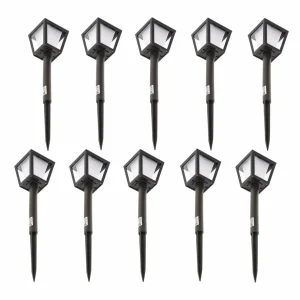 Lindby Pitano lampe solaire LED déco en lot de 10^ Lampes Décoratives