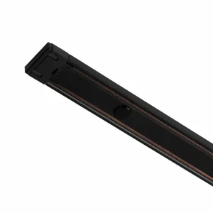 Lindby rail électrique Lumaro, noir, aluminium, longueur 103 cm^ Matériel Électrique