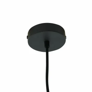 Lindby suspension d'extérieur Alea, blanc, plastique, Ø 38 cm^ Suspensions D'Extérieur