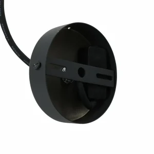 Lindby suspension d'extérieur Alea, blanc, plastique, Ø 38 cm^ Suspensions D'Extérieur