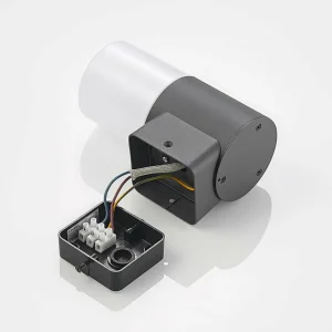 Lindby Tabyn applique d'extérieur à une lampe^ Appliques Murales Extérieures