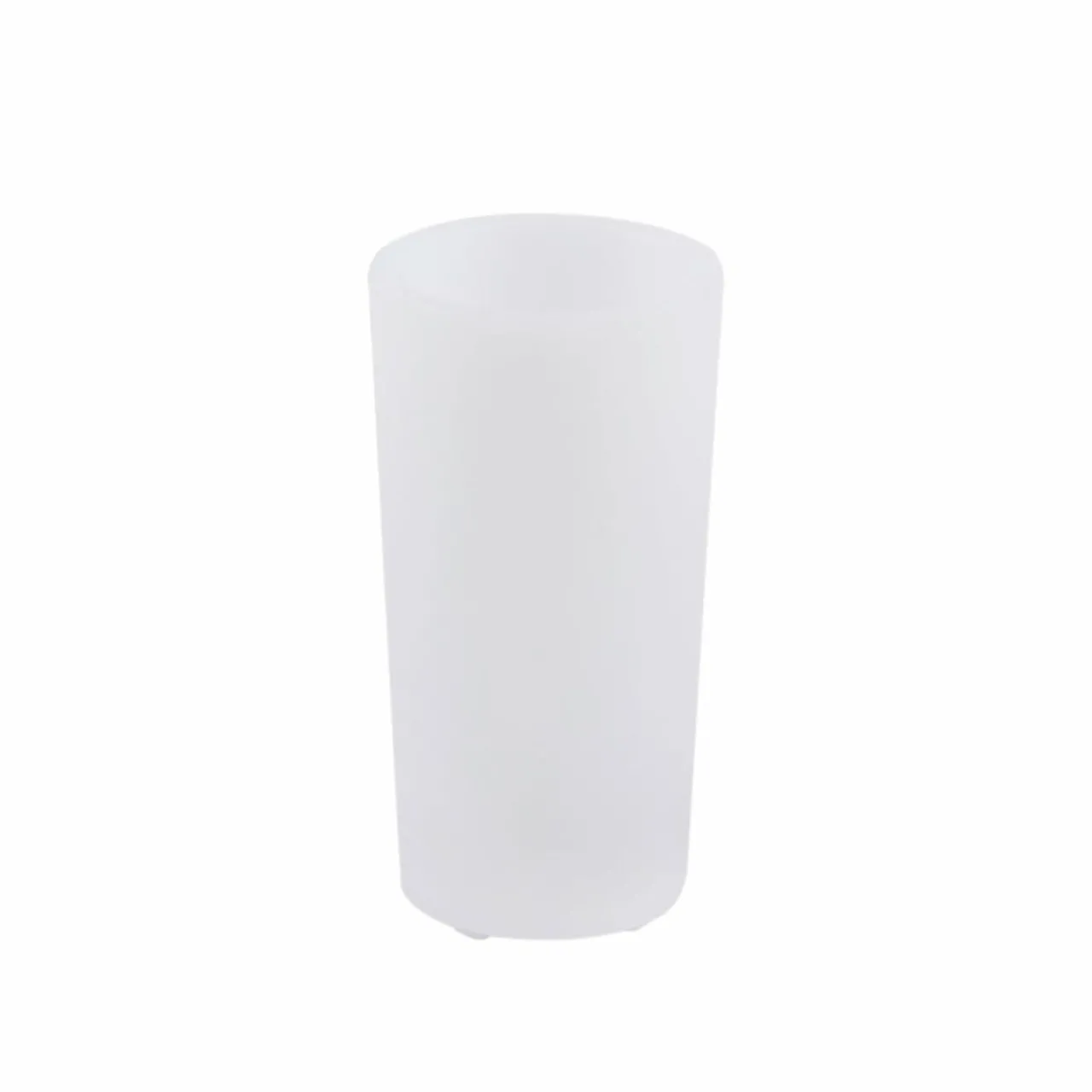 Lindby Vase à fleurs LED rechargeable Florista, RVB, IP54, Ø 12cm, blanc^ Lampes Décoratives