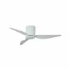 Lindby ventilateur de plafond Aulo, blanc, DC, silencieux, Ø 123 cm^ Ventilateurs