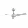 Lindby Ventilateur de plafond LED Aerallo, blanc, CCT, silencieux^ Ventilateurs