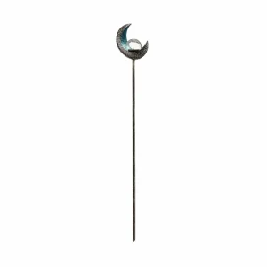 Lindby Yonca lampe déco solaire LED 108,5 cm bleue^ Lampes Décoratives
