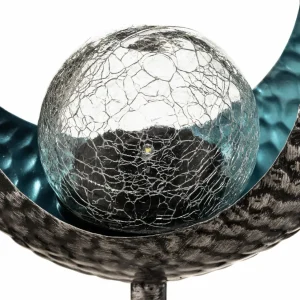 Lindby Yonca lampe déco solaire LED 108,5 cm bleue^ Lampes Décoratives