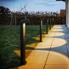 LOOM DESIGN Borne lumineuse LED Arn, corten, hauteur 70 cm, aluminium^ Bornes Éclairage Extérieur