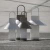 LOOM DESIGN Lampe à poser LED rechargeable Shadow Large, beige, IP65^ Lampes Décoratives
