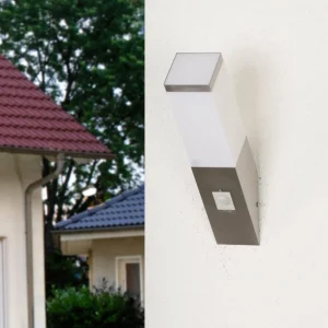 Lindby Lorian - applique extérieure avec détecteur^ Appliques D'Extérieur Avec Détecteur