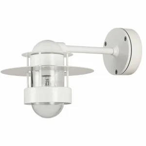 Louis Poulsen Albertslund applique 41,5 cm blanche^ Appliques Murales Extérieures