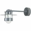 Louis Poulsen Albertslund applique 51,5 cm grise^ Appliques Murales Extérieures