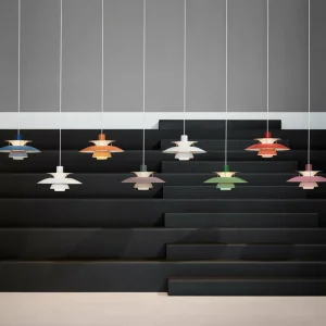 Louis Poulsen PH 5, suspension de designer blanche^ Luminaires Durables