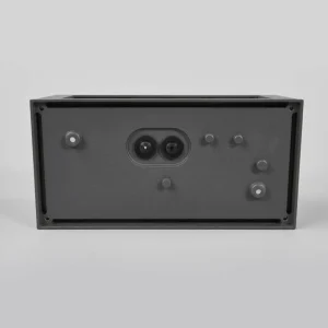 Lucande applique d'extérieur Aurelien, aluminium, hauteur 12,5cm, rayures^ Appliques Murales Extérieures