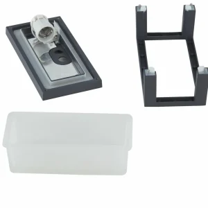 Lucande applique d'extérieur Aurelien, gris, aluminium, hauteur 12,5 cm^ Appliques Murales Extérieures