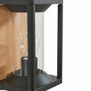 Lucande applique d'extérieur Candina, noir, aluminium, IP65^ Luminaires De Terrasse