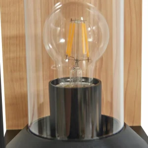 Lucande applique d'extérieur Candina, noir, aluminium, IP65^ Luminaires De Terrasse