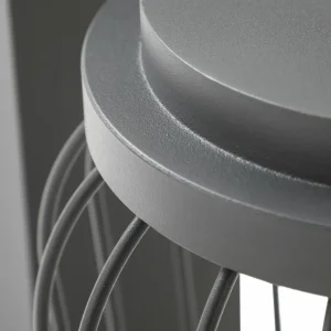 Lucande applique d'extérieur Chandan, 30 cm, anthracite, aluminium^ Appliques Murales Extérieures