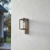 Lucande applique d'extérieur Ferda, capteur, suspendu, bronze, IP44^ Appliques D'Extérieur Avec Détecteur