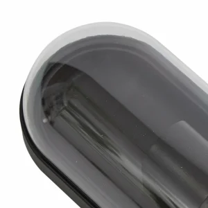 Lucande applique d'extérieur Serine, 25,5 cm, noir, aluminium^ Luminaires De Terrasse