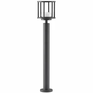 Lucande Berenike borne lumineuse, 85 cm^ Bornes Éclairage Extérieur