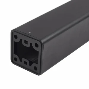 Lucande borne lumineuse LED Dakil, noir, aluminium^ Bornes Éclairage Extérieur
