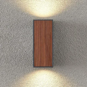 Lucande Cimala applique d’extérieur 2xGU10 16,5 cm^ Appliques Murales Extérieures