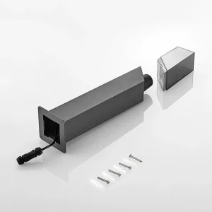 Lucande Fiola luminaire pour socle, 60 cm^ Potelets Extérieurs