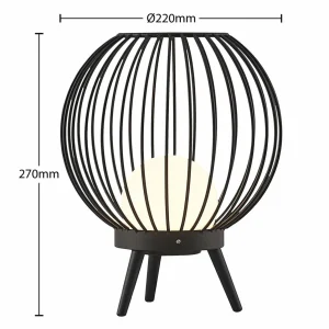 Lucande Kartivan lampe à poser extérieur LED IP65^ Lampes Décoratives