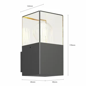 Lucande Keke applique d'extérieur^ Appliques Murales Extérieures