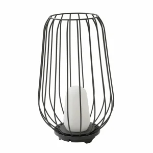 Lucande luminaire de terrasse Chandan, 52,7 cm, noir, aluminium^ Luminaires De Terrasse