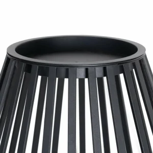 Lucande luminaire de terrasse Marrin, noir, métal, Ø 46cm^ Luminaires De Terrasse