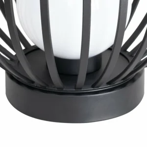 Lucande luminaire de terrasse Marrin, noir, métal, Ø 46cm^ Luminaires De Terrasse