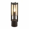 Lucande luminaire pour socle Brienne, 50 cm, anthracite, aluminium^ Potelets Extérieurs