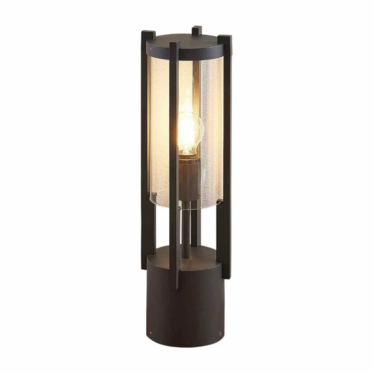 lucande_luminaire_pour_socle_brienne__cm_anthracite_aluminium_0.webp Lucande luminaire pour socle Brienne, 50 cm, anthracite, aluminium^ Potelets Extérieurs