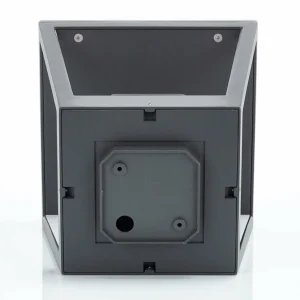 Lucande luminaire pour socle Dunia, gris foncé, aluminium^ Potelets Extérieurs