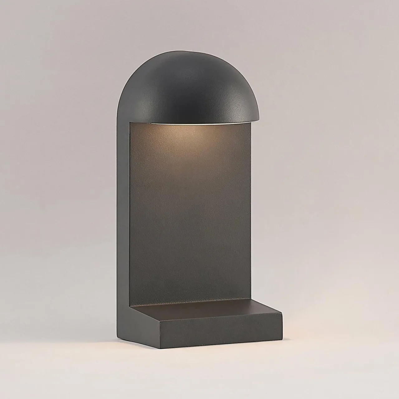 lucande_luminaire_pour_socle_jasmia_aluminium_gris_fonc_g_2.webp Lucande luminaire pour socle Jasmia, aluminium, gris foncé, G9^ Potelets Extérieurs