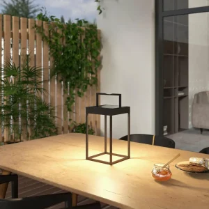 Lucande Lynzy lampe solaire LED, noire, 38,3 cm^ Lampes Décoratives