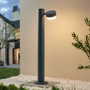 Lucande Marvella borne lumineuse, 1 lampe, 75 cm^ Bornes Éclairage Extérieur