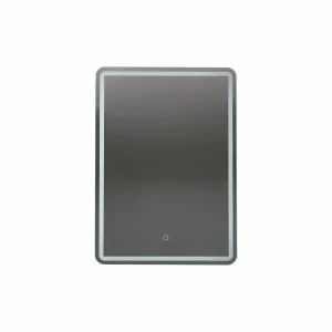 Lucande Miroir LED Celestiel, angulaire, chauffant, CCT, 70 cm^ Meubles & Aménagements